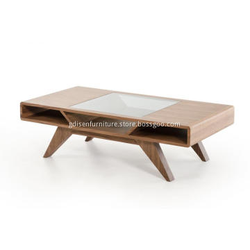 Nova Mid-Century Walnut Coffee Table
